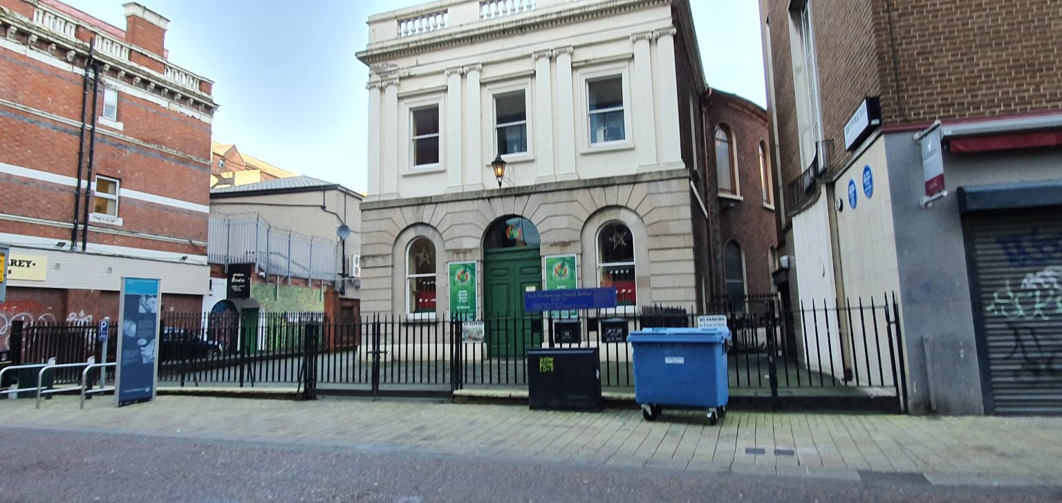 Rosemary Street First Presbyterian Church Belfast tours with